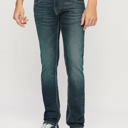 Pepe Jeans Men Slim Fit Mid-Rise Heavy Fade Stretchable Jeans-image-94