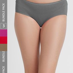FashionRack Women Pack Of 4 Cotton Hipster Briefs 6048 _RBrDGLP-image-87