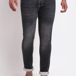 LOUIS STITCH Men Grey Comfort Slim Fit Light Fade Stretchable Jeans-image-23