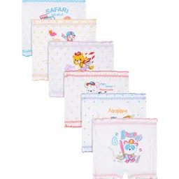 Bodycare Kids Pack Of 6 Assorted Cotton Basic Briefs-image-67