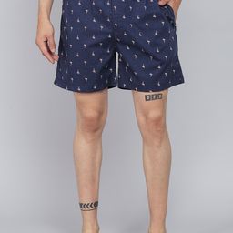 SEPHANI Printed Cotton Boxer BX-DUCK-BLUE-M-image-7