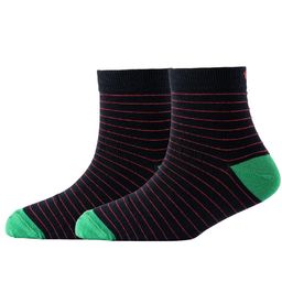 Cotstyle Men Pack Of 2 Striped Cotton Ankle Length Socks-image-99