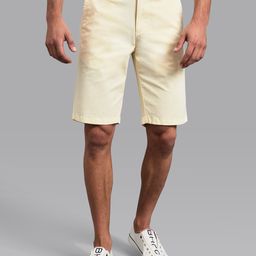 Beverly Hills Polo Club Men Yellow Slim Fit Chino Shorts-image-47