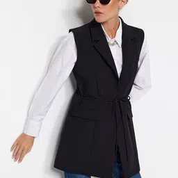 Trendyol Notched Lapel Single Breasted Trench Coat-53