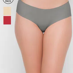 FashionRack Women Set of 3 Assorted Hipster Briefs 808_SMG-39