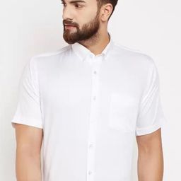 Hancock Button-Down Collar Slim Fit Pure Cotton Formal Shirt-image-23