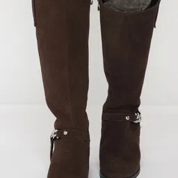 LULU & SKY Women Block-Heeled Embellished Cow Boy Boots-25