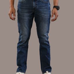 The Roadster Lifestyle Co. Blue Men Comfort Slim Fit Light Fade Stretchable Jeans-image-84