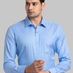 Raymond Cutaway Collar Contemporary-Fit Cotton Formal Shirt-picture-32