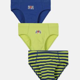 mackly Boys Pack Of 3 Mid-Rise Basic Briefs-picture-24