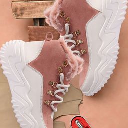 Longwalk Women Colourblocked Hiking Boots-image-4