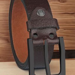 URBAN ALFAMI Men Textured Leather Formal Belt-image-92