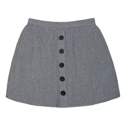 Budding Bees A-Line Pure Cotton Flare Bottom Skirt-image-18