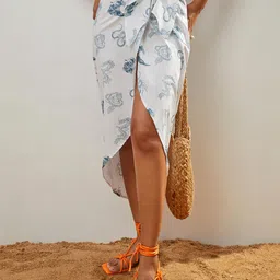 CMGE Tropical Print Surf Side Sarong-image-39