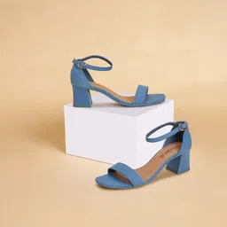 Forever Glam by Pantaloons Canvas Block Heels-56