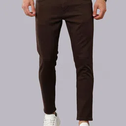 Voi Jeans Men Clean Look Mid-Rise Slim Fit Jeans-picture-24