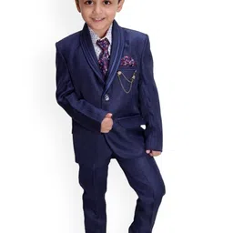 BAESD Boys Single-Breasted Notched Lapel Suits-image-19