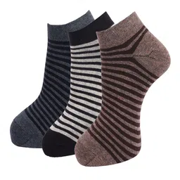 Dollar Socks Men Pack Of 3 Assorted Cotton Ankle-Length Socks-21