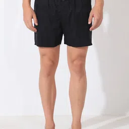 RARE RABBIT Men Checked Cotton Boxers- TRAZO BLACK-image-70