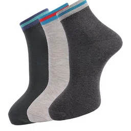 Dollar Socks Men Pack Of 3 Assorted Cotton Ankle-Length Socks-image-73