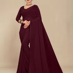STAVA CREATION Pure Georgette Saree-0