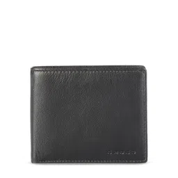 Cross Men Black Solid Two Fold Leather Wallet-picture-20