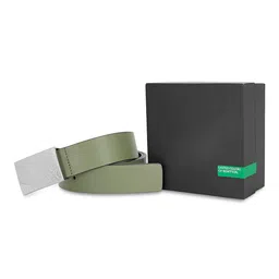 United Colors of Benetton Men Leather Belt-image-100