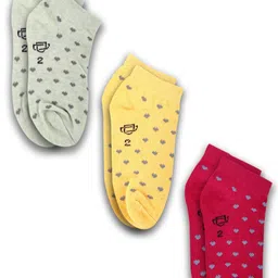 Dollar Socks Pack Of 3 Kids Shoe Liner Socks-image-66