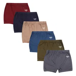 YELLOWDELIGHT Boys Pack of 6 Cotton Boy Short Briefs YD 543 Boys Plain Drawer 0-6 M-6p-picture-30