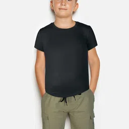 Gini and Jony Boys Mid Rise Above Knee Length Cotton Cargo Shorts-image-47