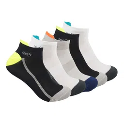 One8 Men Pack Of 5 Patterned Ankle Length Socks-54