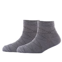 Cotstyle Men Pack Of 2 Patterned Cotton Ankle Length Socks-19