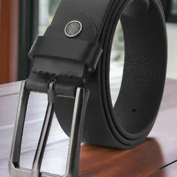 The Roadster Lifestyle Co Men Solid Tang Closure Belt-image-86