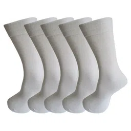 RC. ROYAL CLASS Men Pack Of 5 Solid Calf-Length Socks-50