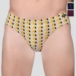 FRENCHIE Pack Of 4 Assorted Pure Cotton Breathable Briefs FR-MI-BF-DSGNR-10P-95-PO4-picture-23
