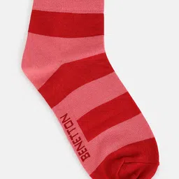United Colors of Benetton Kids Stripes Cotton Calf-Length Socks-39
