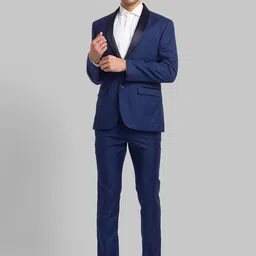 Park Avenue Men Super Slim-Fit Single-Breasted Two-Piece Suit-picture-29