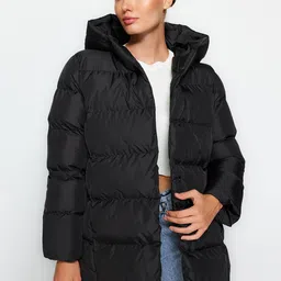Trendyol Hooded Long Sleeves Padded Jacket-image-22