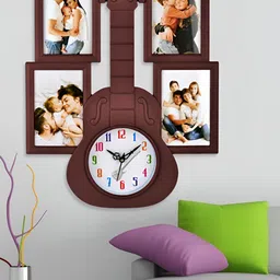 Attractionz Brown & Beige Wall Clock-image-90