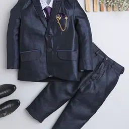 BAESD Boys Self-design Single-Breasted 4-Piece Suits-picture-26