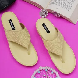 Sherrif Shoes Yellow Comfort Heels-12