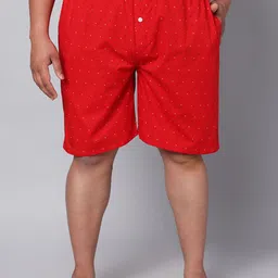 URBAN SCOTTISH Plus Size Printed Pure Cotton Boxer USBX170-image-92