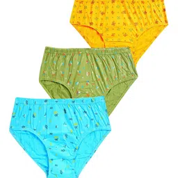 YELLOWDELIGHT Pack Of 3 Printed Hipster Briefs YD 612 Kiruthika (w) jetty S-3p-image-21