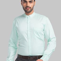 Raymond Mandarin Collar Formal Shirt-image-118