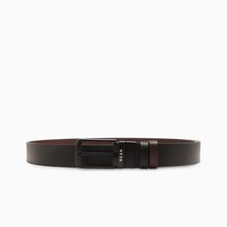 THE BEAR HOUSE Men Textured Reversible Belt-image-81