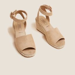 Marks & Spencer Peep Toes Wedge Heeled Mules-image-19