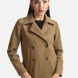 Kazo Women Double Breasted Overcoat-image-50