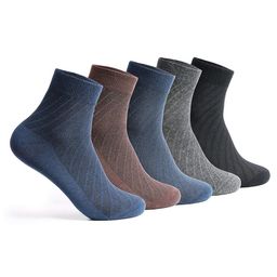 Supersox Unisex Pack Of 5 Cotton Ankle-Length Socks-image-16