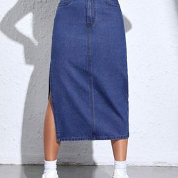 Stylecast X Kotty Straight Midi Skirts-picture-56
