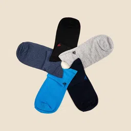 Cotstyle Men Pack Of 5 Pure Cotton Ankle Length Socks-image-80
